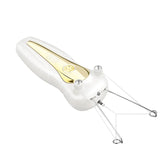 جهاز الفتلة الكهربائي صغير لإزالة شعر الوجه والجسم مع شاشة LCD