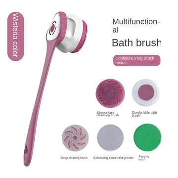 Multifunctional Electric Silicone Shower Brush