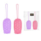 Silicone Bubble Exfoliating Brush for Body and Dry Skin Massage - Dual-Sided Bath Brush