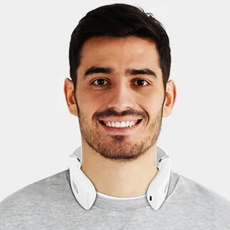مدلك عنق كهربائي محمول بشحن USB